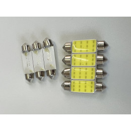 Светодиод T11 C5/C10 39мм COB чип,12smd 12v (y0008-39)