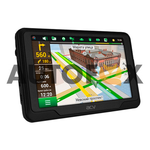 ACV PN-5016 GPS-навигатор 5"/480х272/4Гб/Навител Скандинавия+Содружество