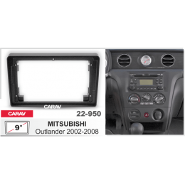 Carav 22-950: 9" MITSUBISHI Outlander 2002-2008