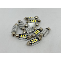 Светодиод T11 11х36 6SMD 3030 IC CAN W 12-24V 4848