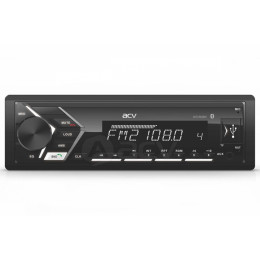 ACV AVS-814BW 1din/белая/Bluetooth/USB/AUX/SD/FM/4*50