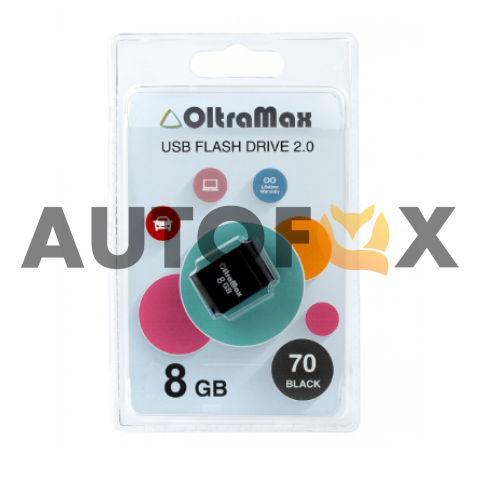 USB флэш-диск 8GB OltraMax 70 черный