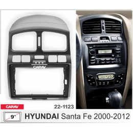 Carav 22-1123: 9" HYUNDAI Santa Fe 00-12 черная