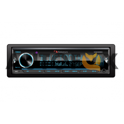 Nakamichi NQ533BD USB/AUX/BT/4*50Вт/DSP/7RCA/multicolor