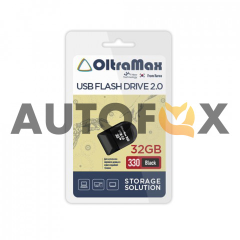 USB флэш-диск 2.0 32GB OltraMax (Маленькая) Black